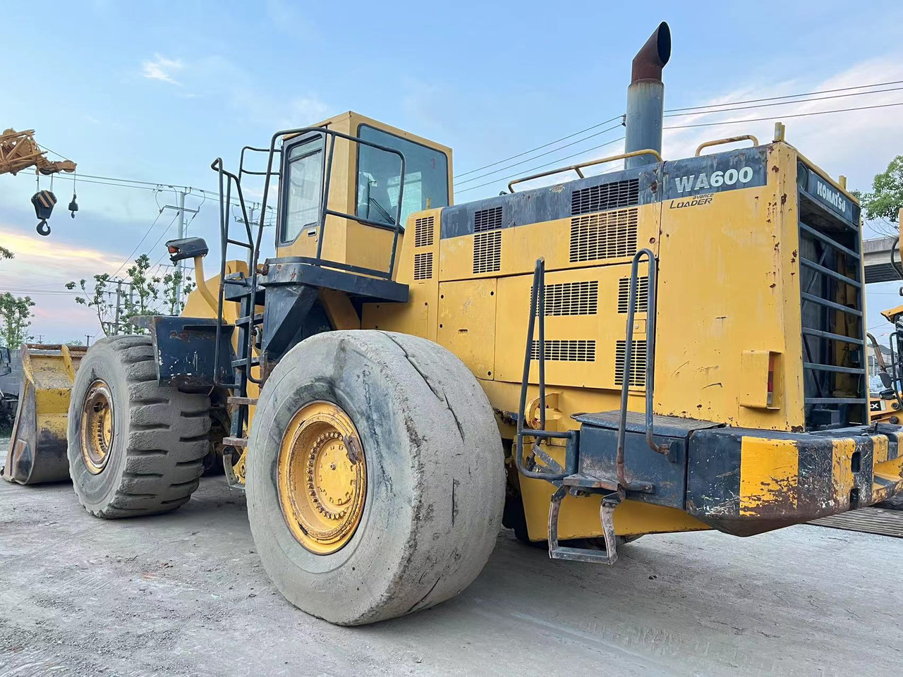 KOMATSU WA600-3 - Hjullastare: bild 3 KOMATSU WA600-3 - Hjullastare: bild 3