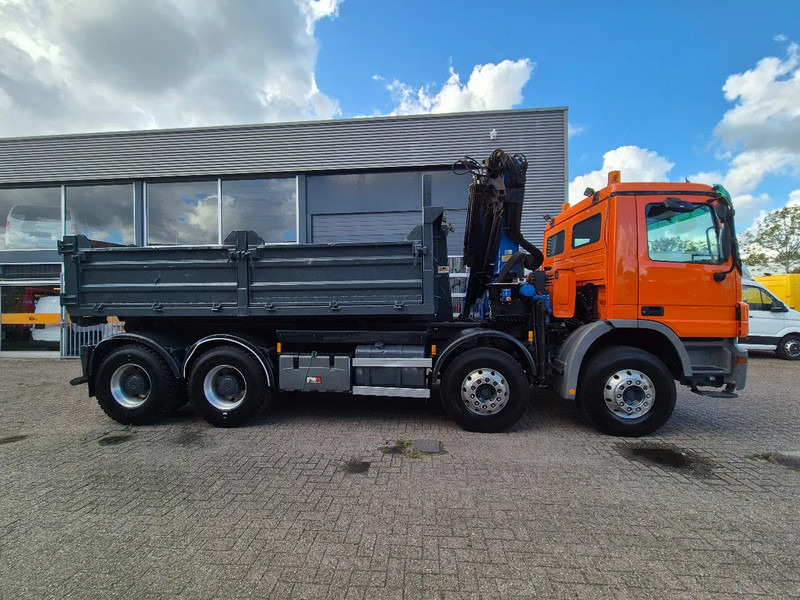Mercedes-Benz Actros 3241 8X4 Containersysteem/ 20T HMF crane/ Manual - Lastväxlare lastbil, Kranbil: bild 4 Mercedes-Benz Actros 3241 8X4 Containersysteem/ 20T HMF crane/ Manual - Lastväxlare lastbil, Kranbil: bild 4