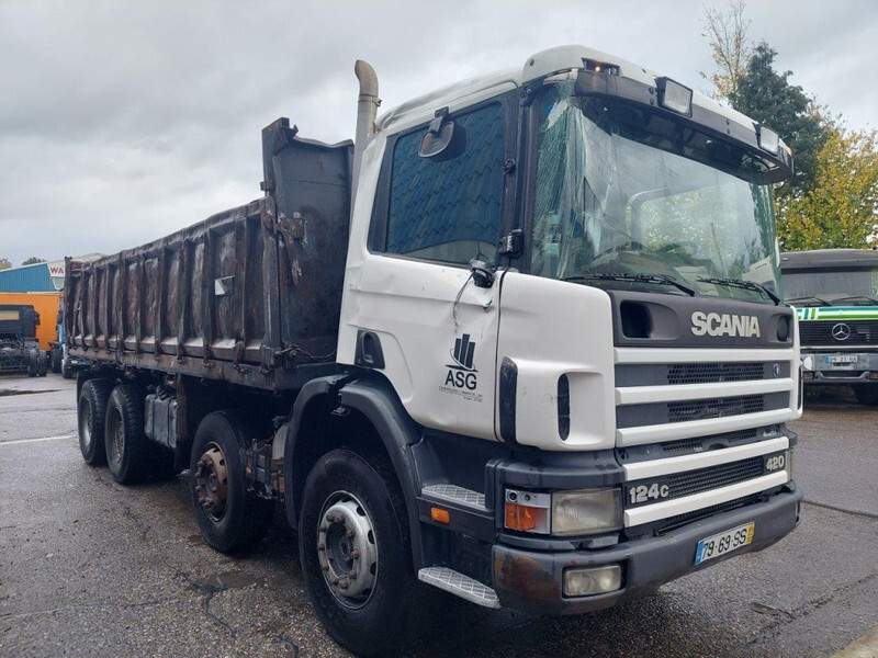 Scania P124-420 8x4 Kipper Steel - Tippbil lastbil: bild 2 Scania P124-420 8x4 Kipper Steel - Tippbil lastbil: bild 2