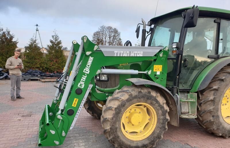 Metal-Technik Frontlader John Deere MT-03 / Ładowacz czołowy John Deere MT-03 - Frontlastar för traktor för Traktor: bild 2 Metal-Technik Frontlader John Deere MT-03 / Ładowacz czołowy John Deere MT-03 - Frontlastar för traktor för Traktor: bild 2