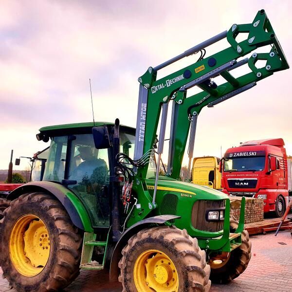 Metal-Technik Frontlader für John Deere 6620 / Ładowacz czołowy do John Deere - Frontlastar för traktor: bild 1 Metal-Technik Frontlader für John Deere 6620 / Ładowacz czołowy do John Deere - Frontlastar för traktor: bild 1