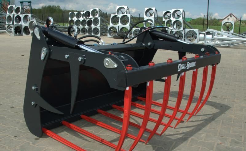 Metal-Technik Krokodyl 1,8 m euro/sms - Gripklo för Traktor: bild 3 Metal-Technik Krokodyl 1,8 m euro/sms - Gripklo för Traktor: bild 3