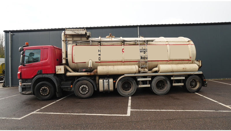 Scania P 380 10X4 BLOW AND SUCK TRUCK 522.000 - Tankbil: bild 1 Scania P 380 10X4 BLOW AND SUCK TRUCK 522.000 - Tankbil: bild 1