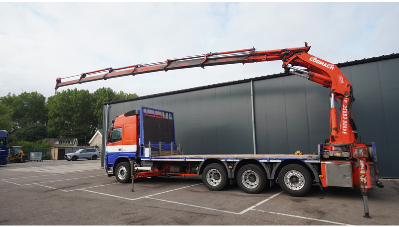 Volvo FM 450 8X4 FLATBED WITH GORMACH 3400E6 CRANE - Kranbil: bild 3 Volvo FM 450 8X4 FLATBED WITH GORMACH 3400E6 CRANE - Kranbil: bild 3