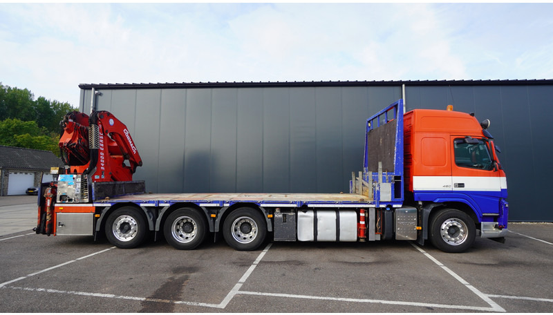 Volvo FM 450 8X4 FLATBED WITH GORMACH 3400E6 CRANE - Kranbil: bild 4 Volvo FM 450 8X4 FLATBED WITH GORMACH 3400E6 CRANE - Kranbil: bild 4