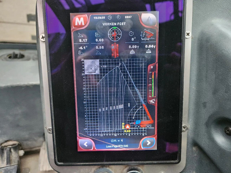 MAGNI RTH5.39S, 39m,8807H, 5000kg, 2016, Airco, Remote, Like new - Lastare: bild 4 MAGNI RTH5.39S, 39m,8807H, 5000kg, 2016, Airco, Remote, Like new - Lastare: bild 4