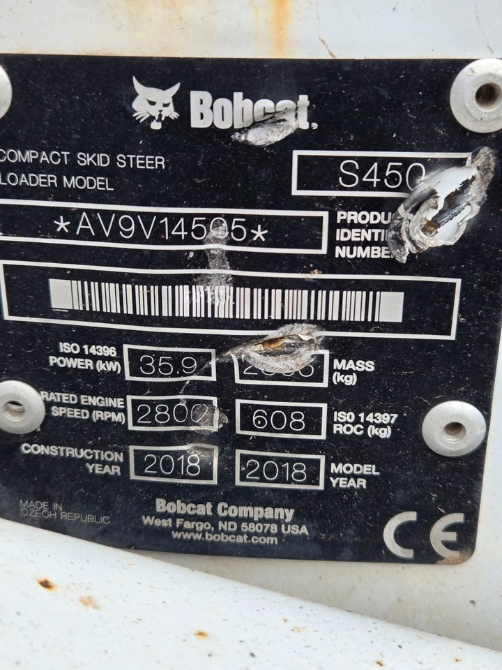 Bobcat S450 - Hjullastare: bild 2 Bobcat S450 - Hjullastare: bild 2