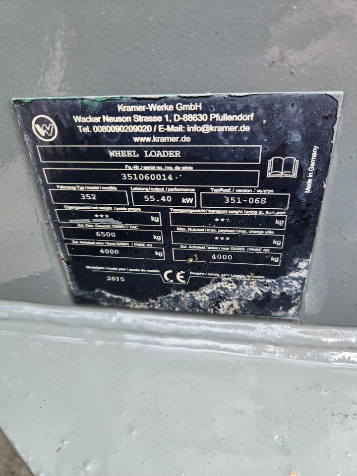 Kramer 352 - Hjullastare: bild 2 Kramer 352 - Hjullastare: bild 2