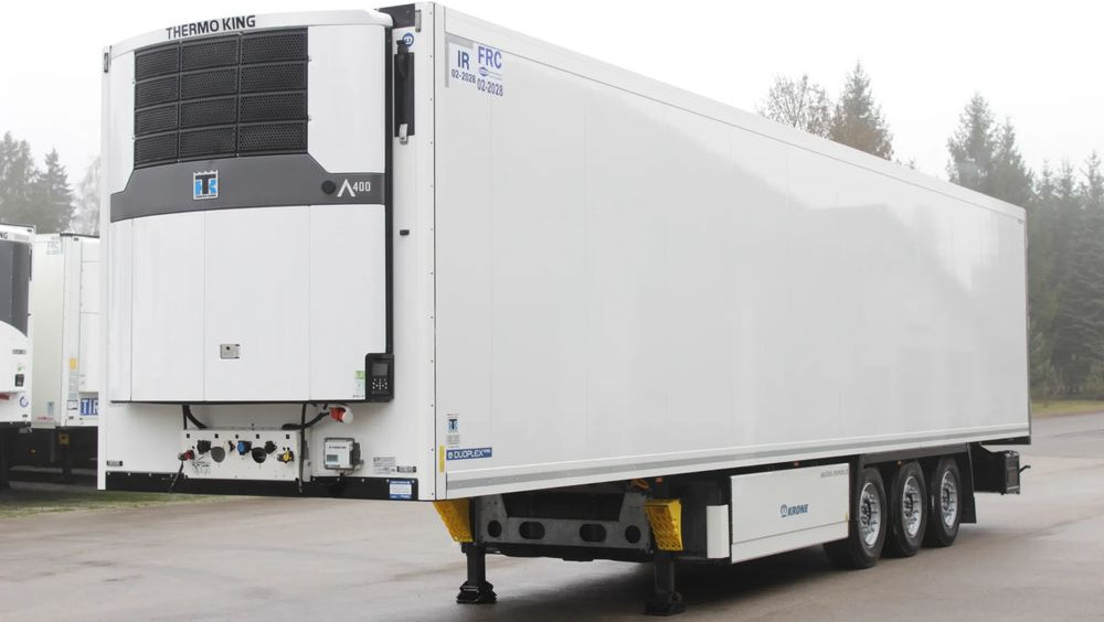 Krone Thermo King ADVANCER A-400 / DOPPELSTOCK /JAK NOWA / ŚCIANA 7 CM / - Kyl/ Frys semitrailer: bild 1 Krone Thermo King ADVANCER A-400 / DOPPELSTOCK /JAK NOWA / ŚCIANA 7 CM / - Kyl/ Frys semitrailer: bild 1