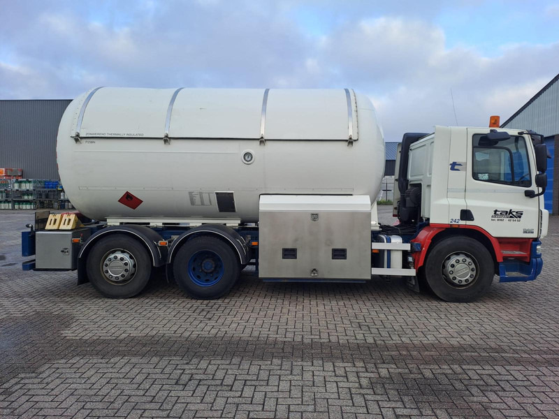 DAF FAN CF75. 6x2 -24030 Liter Gas tank truck ID 2.166 Rootselaar, flowmeter, pump, sunroof on tank - Tankbil: bild 1 DAF FAN CF75. 6x2 -24030 Liter Gas tank truck ID 2.166 Rootselaar, flowmeter, pump, sunroof on tank - Tankbil: bild 1