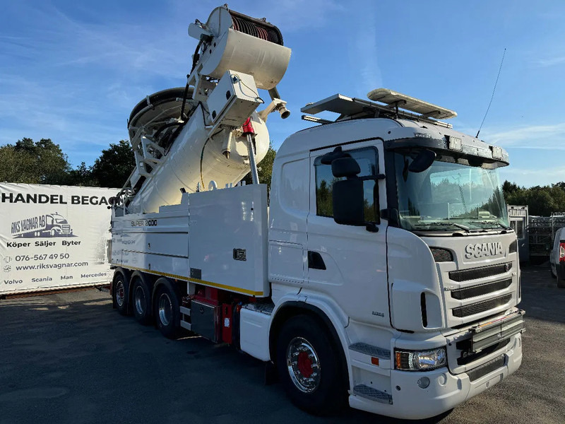 Scania R480 Sewer Jetter + Recycler, Euro 6, Super 2000 (16m3), 2013 - Sugbil: bild 1 Scania R480 Sewer Jetter + Recycler, Euro 6, Super 2000 (16m3), 2013 - Sugbil: bild 1