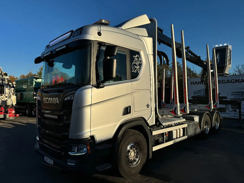Scania R730 V8 6X4, Retarder, Timber-truck + Kran, 2020 - Timmerbil, Kranbil: bild 4 Scania R730 V8 6X4, Retarder, Timber-truck + Kran, 2020 - Timmerbil, Kranbil: bild 4