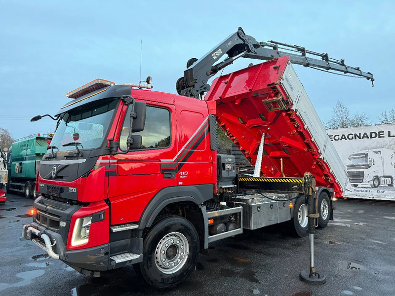 Volvo FMX 410 6x2*4, Tipper & Crane, 2015 - Tippbil lastbil, Kranbil: bild 3 Volvo FMX 410 6x2*4, Tipper & Crane, 2015 - Tippbil lastbil, Kranbil: bild 3