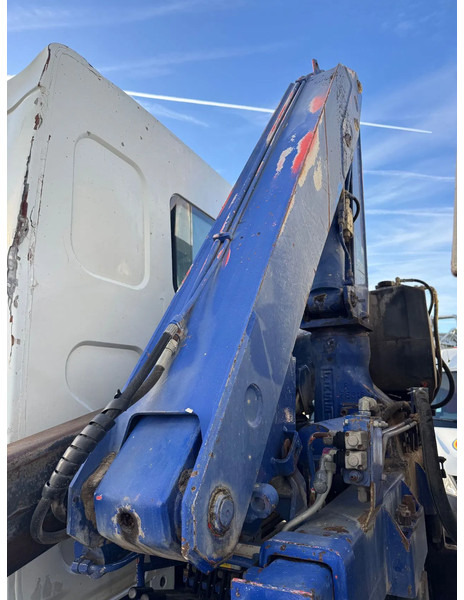 Tippbil lastbil, Kranbil Renault Midlum 270 **TIPPER+FASSI CRANE-FRENCH TRUCK**: bild 19