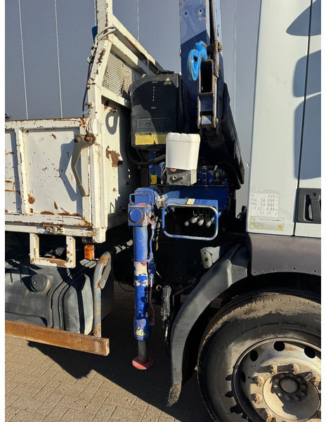 Tippbil lastbil, Kranbil Renault Midlum 270 **TIPPER+FASSI CRANE-FRENCH TRUCK**: bild 6