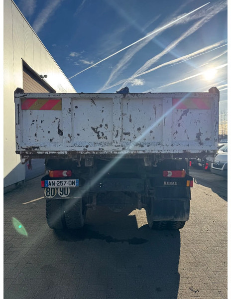 Tippbil lastbil, Kranbil Renault Midlum 270 **TIPPER+FASSI CRANE-FRENCH TRUCK**: bild 13