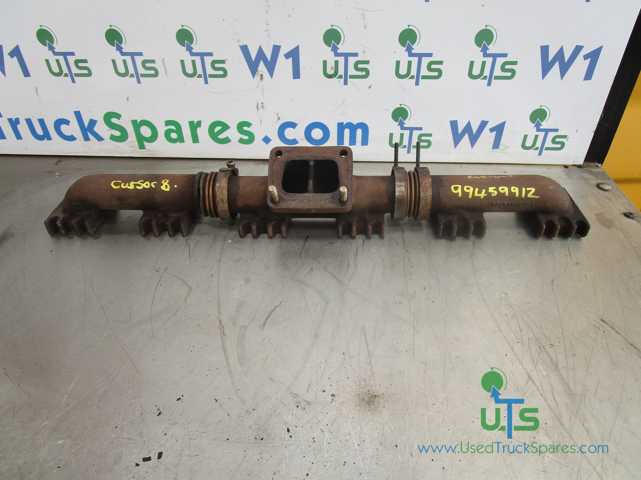 IVECO CURSOR 8 EXHAUST MANIFOLD P/NO 99459912 - Avgassystem för Lastbil: bild 1 IVECO CURSOR 8 EXHAUST MANIFOLD P/NO 99459912 - Avgassystem för Lastbil: bild 1