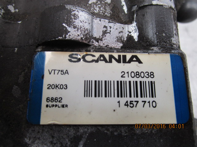 SCANIA 124 420 DC1203 POWER STEERING PUMP 2108038 - Motor och reservdelar för Lastbil: bild 2 SCANIA 124 420 DC1203 POWER STEERING PUMP 2108038 - Motor och reservdelar för Lastbil: bild 2