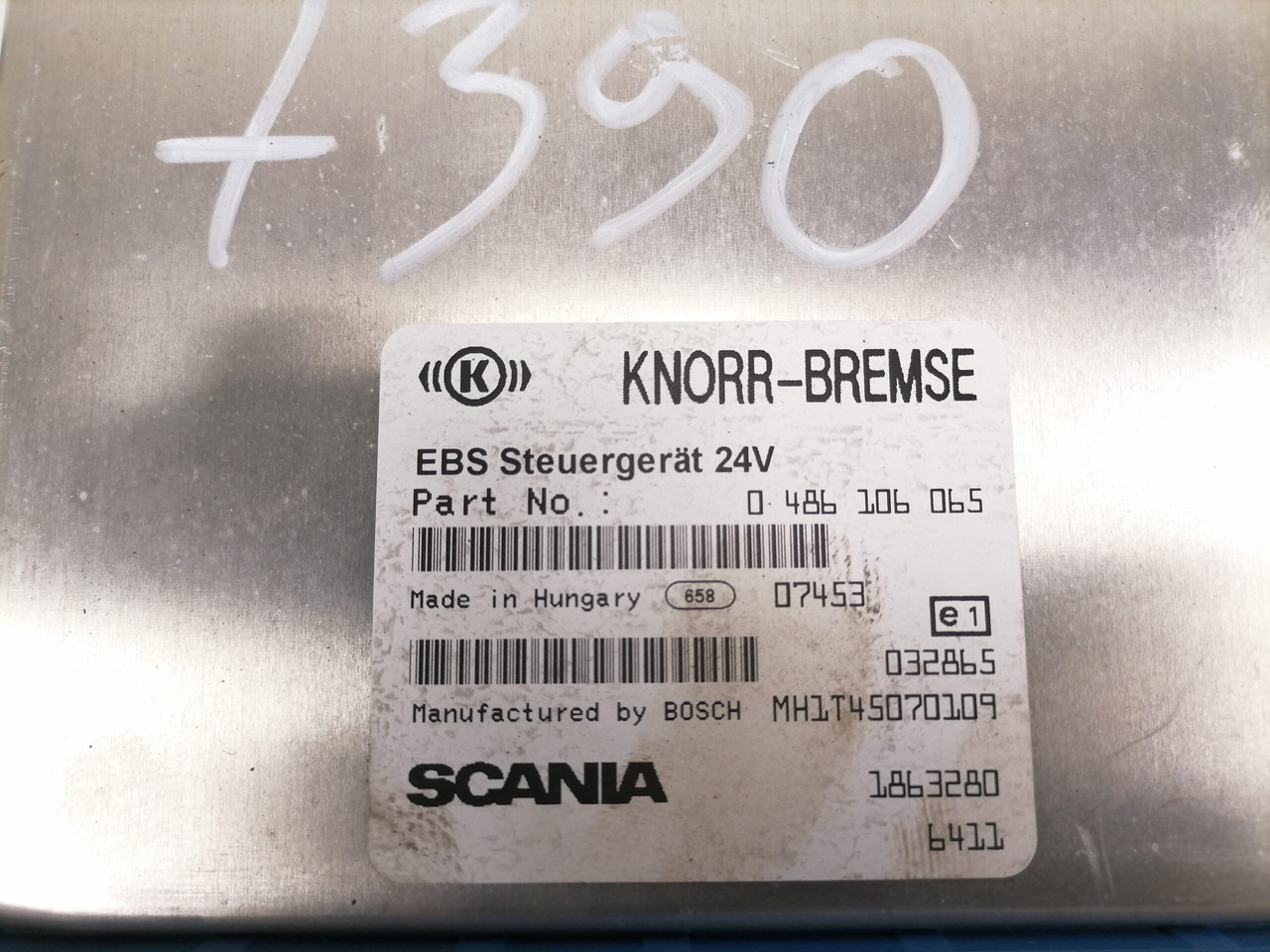 Scania Ecu, EBS 1863280 - Kontrollenhet för Lastbil: bild 3 Scania Ecu, EBS 1863280 - Kontrollenhet för Lastbil: bild 3