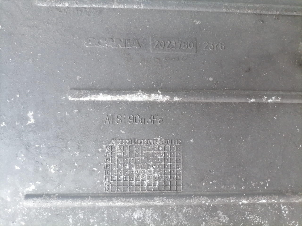 Scania Oil sump 2023780 - Oljetråg för Lastbil: bild 3 Scania Oil sump 2023780 - Oljetråg för Lastbil: bild 3