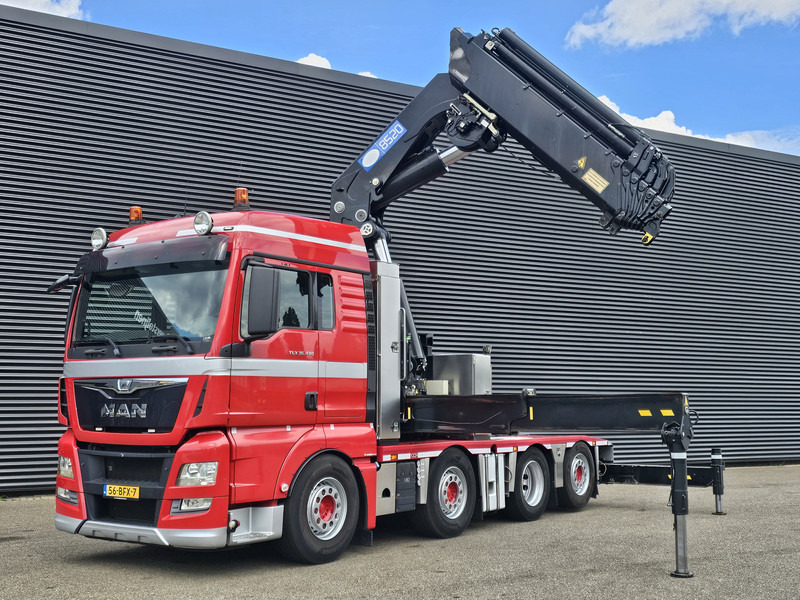 MAN TGX 37.480 8x2-6 / HMF 85 t/m CRANE / KRAN - Dragbil: bild 3 MAN TGX 37.480 8x2-6 / HMF 85 t/m CRANE / KRAN - Dragbil: bild 3