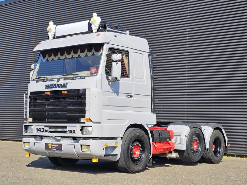 Scania R143M 420 / 6x2-4 / PUSHER / STREAMLINE - Dragbil: bild 1 Scania R143M 420 / 6x2-4 / PUSHER / STREAMLINE - Dragbil: bild 1