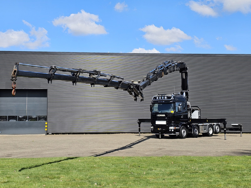 Scania R490 / 8x2 / HMF 85 TM CRANE / WINCH / JIB - Dragbil: bild 5 Scania R490 / 8x2 / HMF 85 TM CRANE / WINCH / JIB - Dragbil: bild 5
