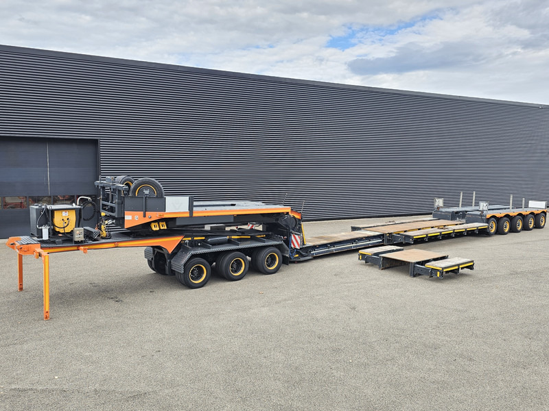Faymonville STBZ-5VA + 3 AXLE JEEP DOLLY / EXTENDABLE / REMOVABLE NECK - Låg lastare semitrailer: bild 1 Faymonville STBZ-5VA + 3 AXLE JEEP DOLLY / EXTENDABLE / REMOVABLE NECK - Låg lastare semitrailer: bild 1
