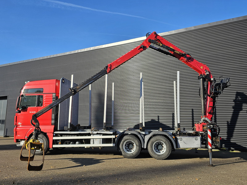 MAN TGX 26.580 6x4 BL / RETARDER / EPSILON Q170Z96 / HOLZ - Kranbil: bild 2 MAN TGX 26.580 6x4 BL / RETARDER / EPSILON Q170Z96 / HOLZ - Kranbil: bild 2