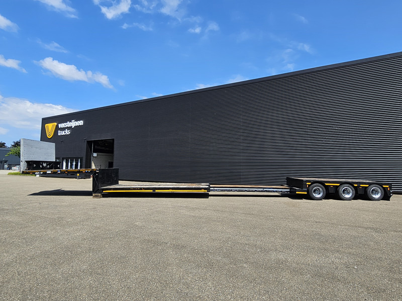 MEUSBURGER MPG 3 / LOW BED / EXTENDABLE / 3 x STEERING AXLE - Låg lastare semitrailer: bild 3 MEUSBURGER MPG 3 / LOW BED / EXTENDABLE / 3 x STEERING AXLE - Låg lastare semitrailer: bild 3