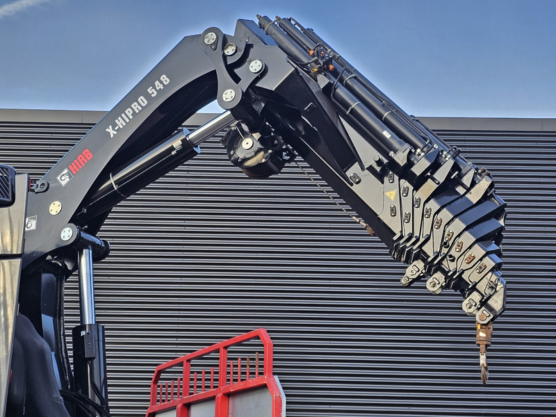 Flakbil, Kranbil Volvo FH 540 8x4*4 / HIAB 548E-9 CRANE + WINCH / KRAN: bild 6