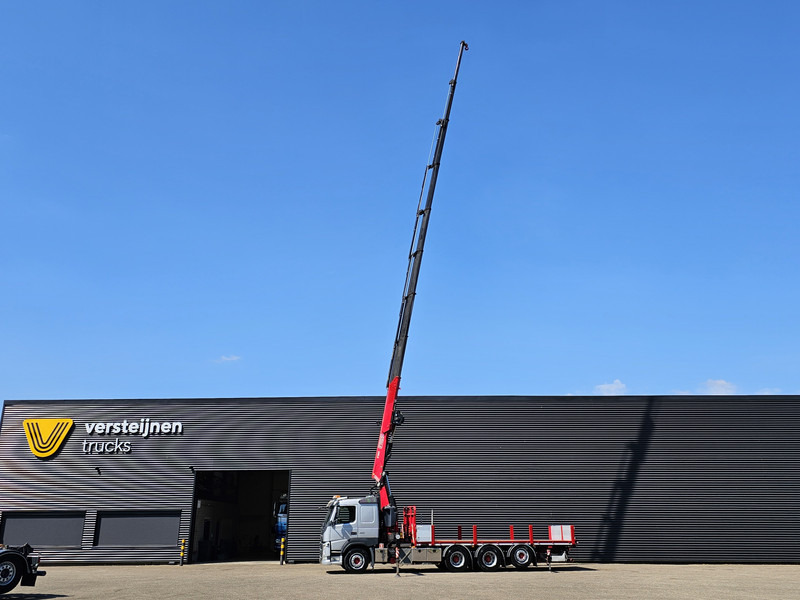 Volvo FM 460 8x4-4 / FASSI 36.5 t/m -8 x EXTENSION + WINCH - Flakbil, Kranbil: bild 4 Volvo FM 460 8x4-4 / FASSI 36.5 t/m -8 x EXTENSION + WINCH - Flakbil, Kranbil: bild 4