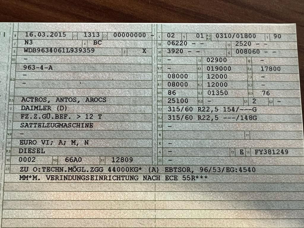 Mercedes-Benz 1842 4X2 mit Höhenverstellbarer Sattelkuppung Mercedes-Benz 1842 4X2 mit Höhenverstellbarer Sattelkuppung - Dragbil: bild 3 Mercedes-Benz 1842 4X2 mit Höhenverstellbarer Sattelkuppung Mercedes-Benz 1842 4X2 mit Höhenverstellbarer Sattelkuppung - Dragbil: bild 3