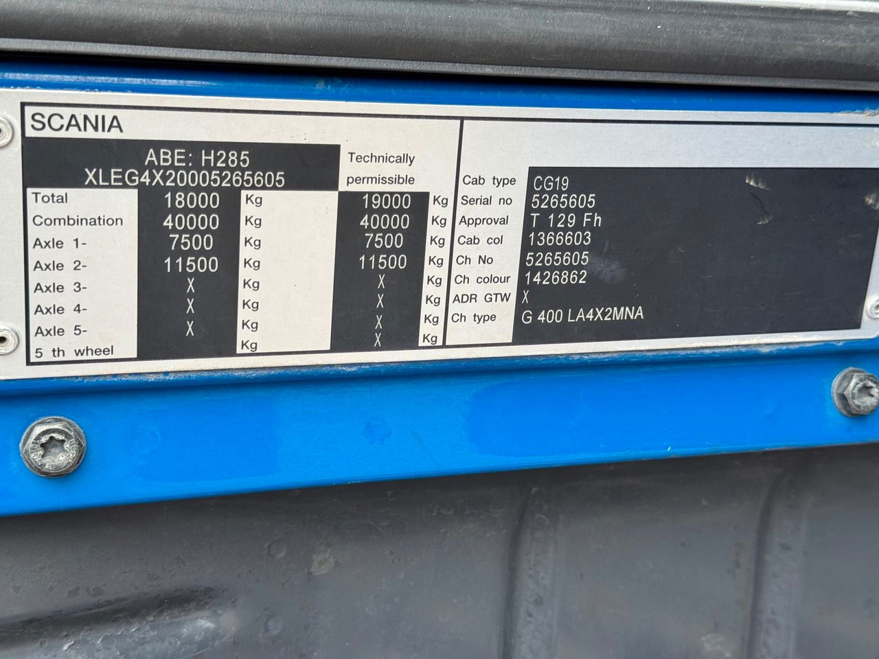 Scania G 400 Retarder & Kipphydraulik - Dragbil: bild 4 Scania G 400 Retarder & Kipphydraulik - Dragbil: bild 4