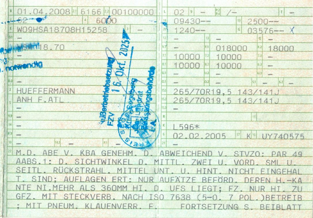 Hüffermann HSA 18.70 Schlittenabroller Containeranhänger 2x - Lastväxlarsläp/ Liftdumpersläp: bild 2 Hüffermann HSA 18.70 Schlittenabroller Containeranhänger 2x - Lastväxlarsläp/ Liftdumpersläp: bild 2