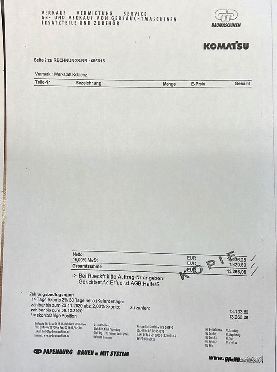 Komatsu PC228USLC 23200 Kg 107 Kw Komatsu PC228USLC 23200 Kg 107 Kw - Bandgrävare: bild 5 Komatsu PC228USLC 23200 Kg 107 Kw Komatsu PC228USLC 23200 Kg 107 Kw - Bandgrävare: bild 5