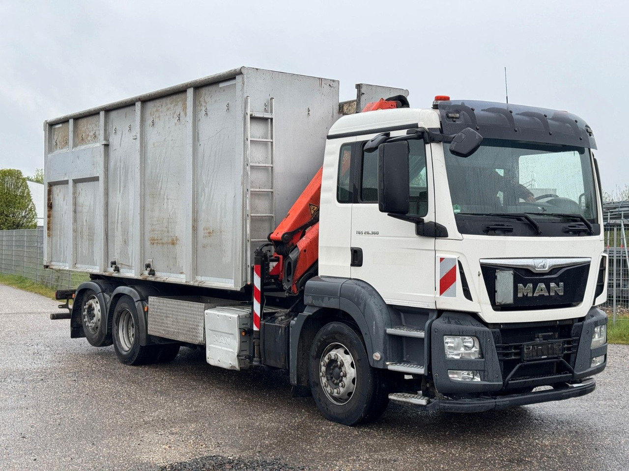 MAN 26.360 TGS Pafinger PK12002 Glaskipper 2 Trennw. - Tippbil lastbil: bild 3 MAN 26.360 TGS Pafinger PK12002 Glaskipper 2 Trennw. - Tippbil lastbil: bild 3