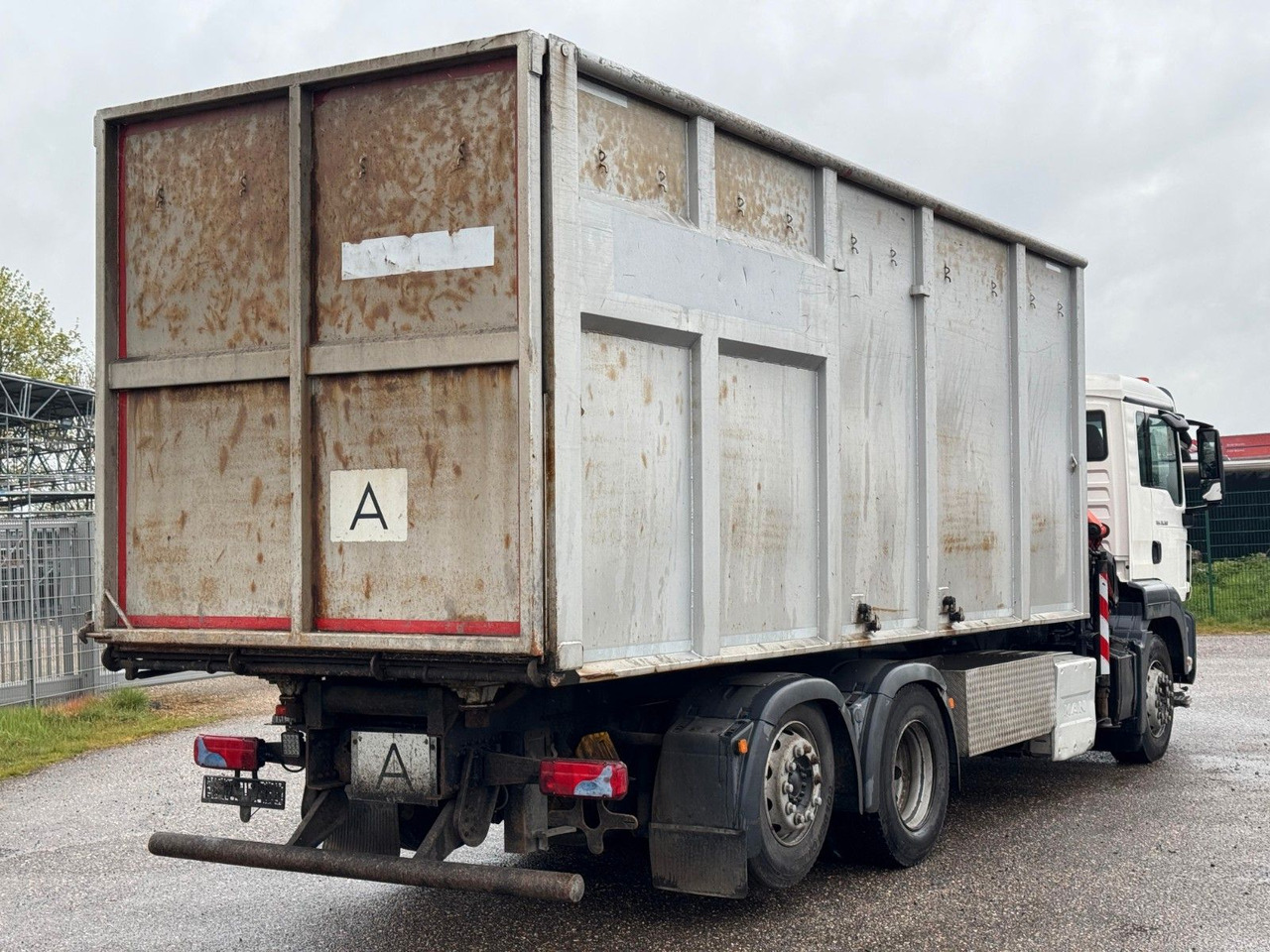 MAN 26.360 TGS Pafinger PK12002 Glaskipper 2 Trennw. - Tippbil lastbil: bild 4 MAN 26.360 TGS Pafinger PK12002 Glaskipper 2 Trennw. - Tippbil lastbil: bild 4