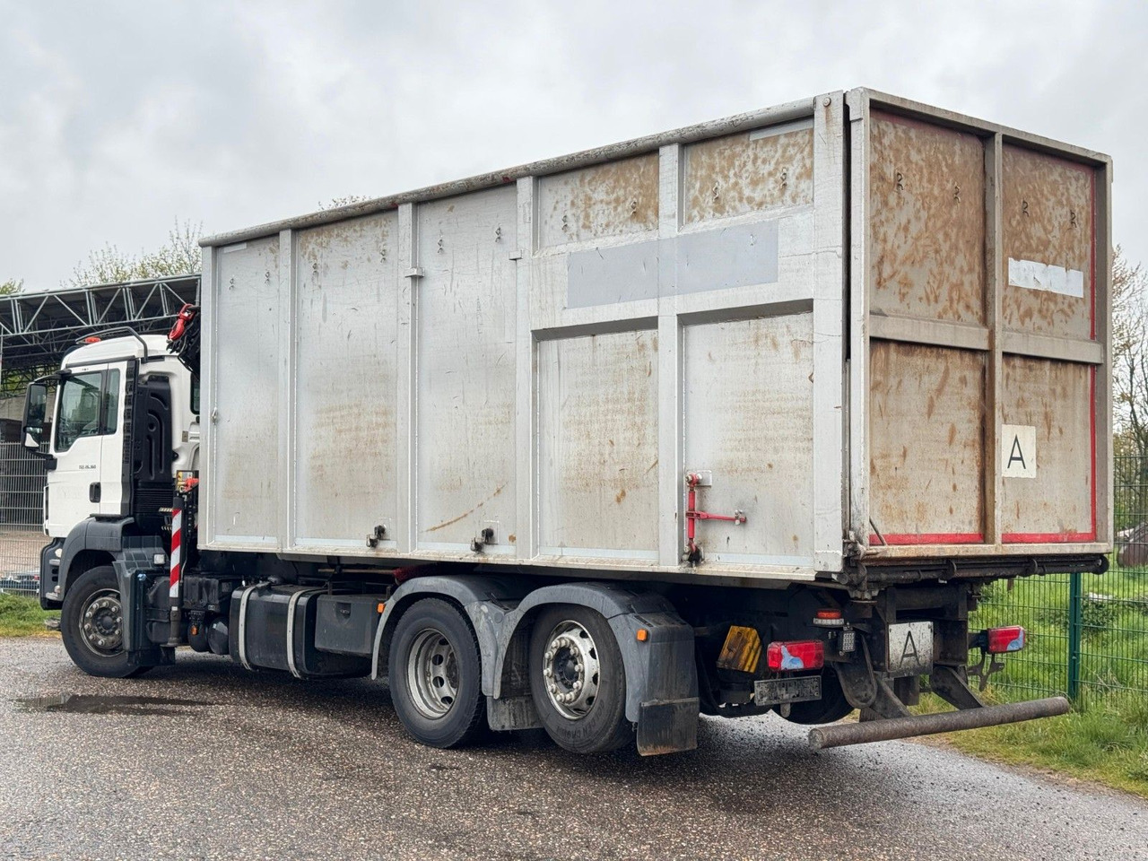 MAN 26.360 TGS Pafinger PK12002 Glaskipper 2 Trennw. - Tippbil lastbil: bild 5 MAN 26.360 TGS Pafinger PK12002 Glaskipper 2 Trennw. - Tippbil lastbil: bild 5