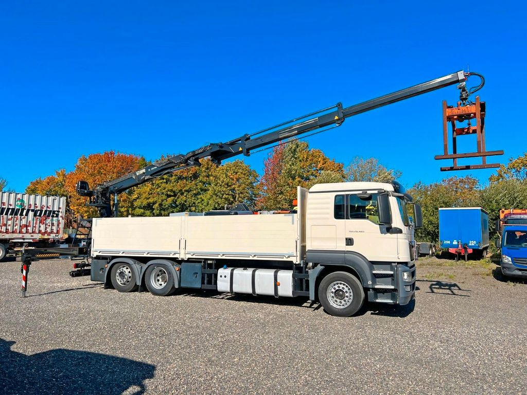 MAN 26.480 6X2 Baustoff mit Kran HIAB Top Zustand MAN 26.480 6X2 Baustoff mit Kran HIAB Top Zustand - Kranbil, Flakbil: bild 2 MAN 26.480 6X2 Baustoff mit Kran HIAB Top Zustand MAN 26.480 6X2 Baustoff mit Kran HIAB Top Zustand - Kranbil, Flakbil: bild 2