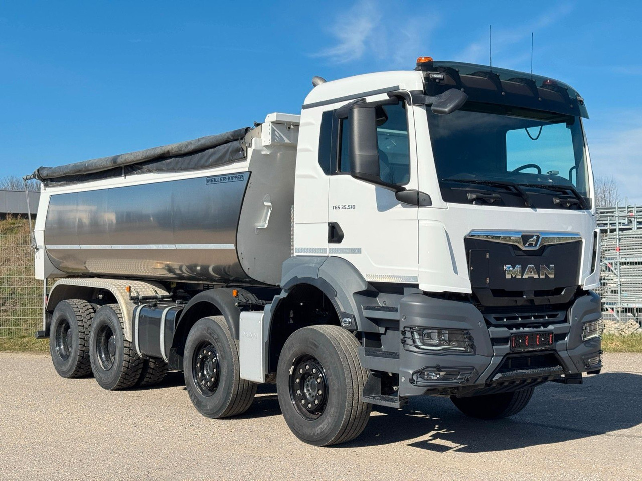 MAN 35.510 TGS Meiller P430 Thermomulde Top Zustand! - Tippbil lastbil: bild 5 MAN 35.510 TGS Meiller P430 Thermomulde Top Zustand! - Tippbil lastbil: bild 5