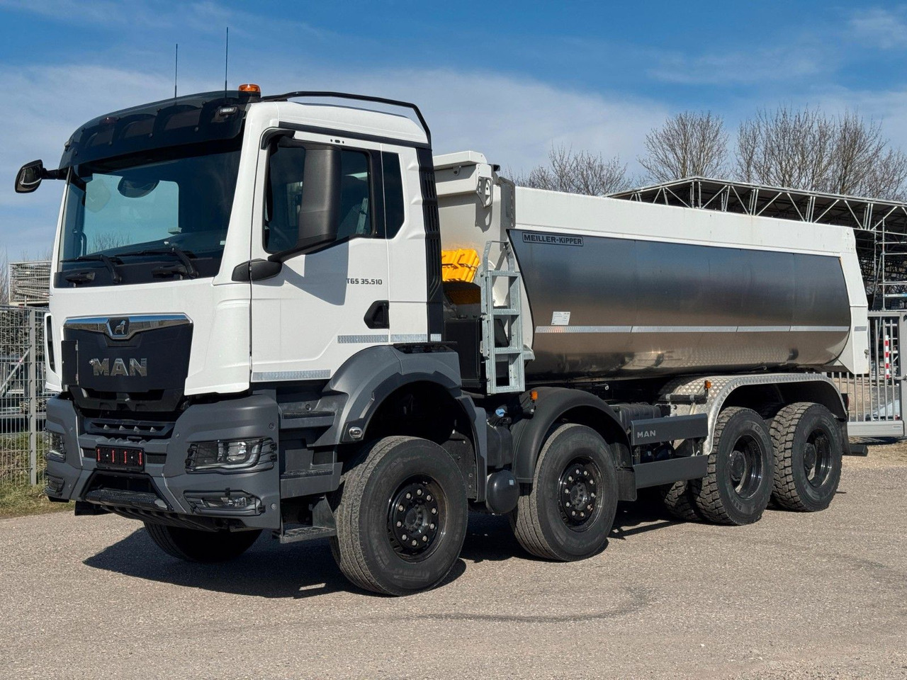 MAN 35.510 TGS Meiller P430 Thermomulde Top Zustand! - Tippbil lastbil: bild 2 MAN 35.510 TGS Meiller P430 Thermomulde Top Zustand! - Tippbil lastbil: bild 2