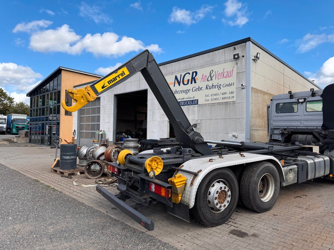 Lastväxlare lastbil Marell Abrollkipperaufbau 3 Achser: bild 7 Lastväxlare lastbil Marell Abrollkipperaufbau 3 Achser: bild 7