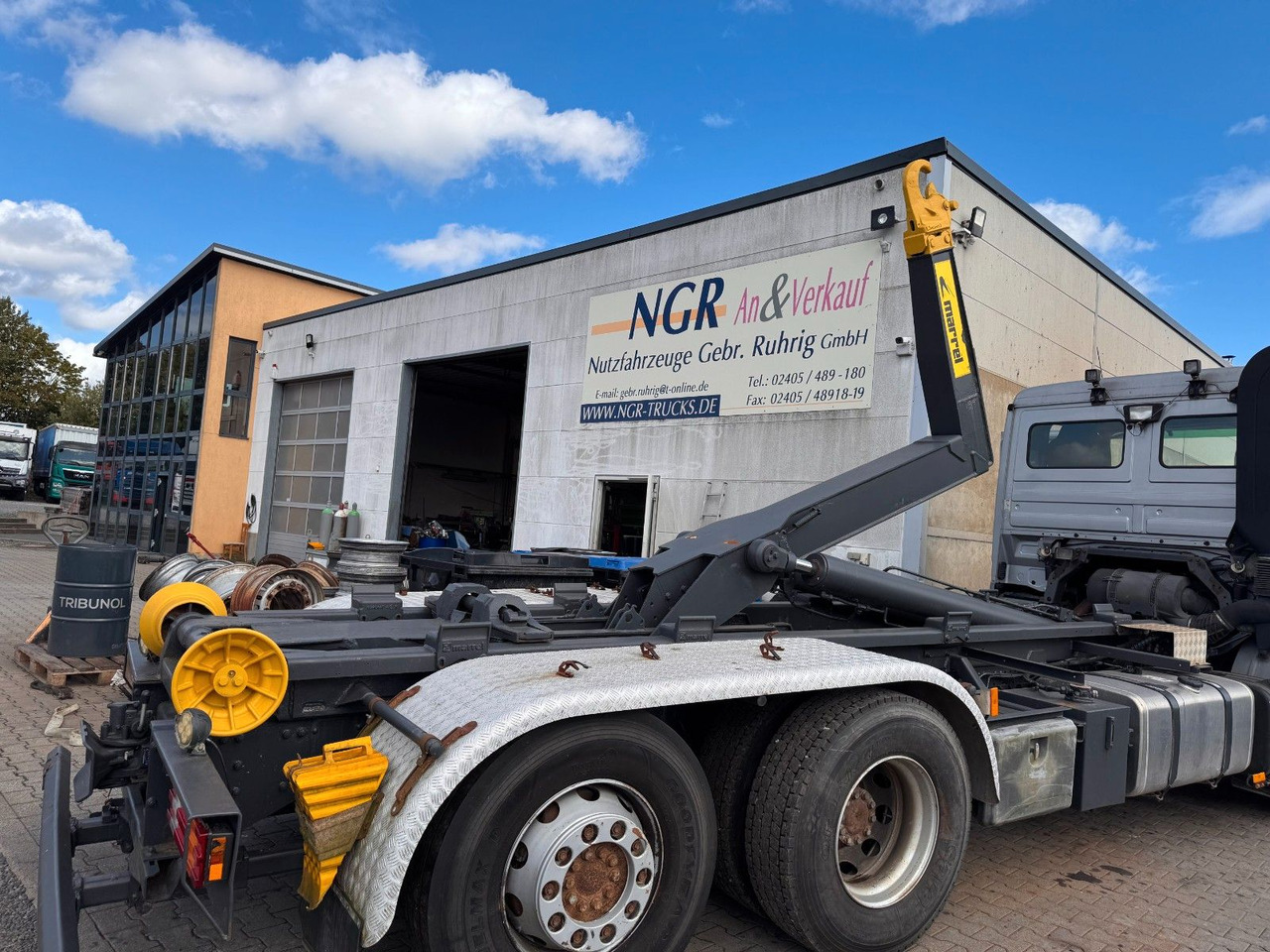 Lastväxlare lastbil Marell Abrollkipperaufbau 3 Achser: bild 12 Lastväxlare lastbil Marell Abrollkipperaufbau 3 Achser: bild 12