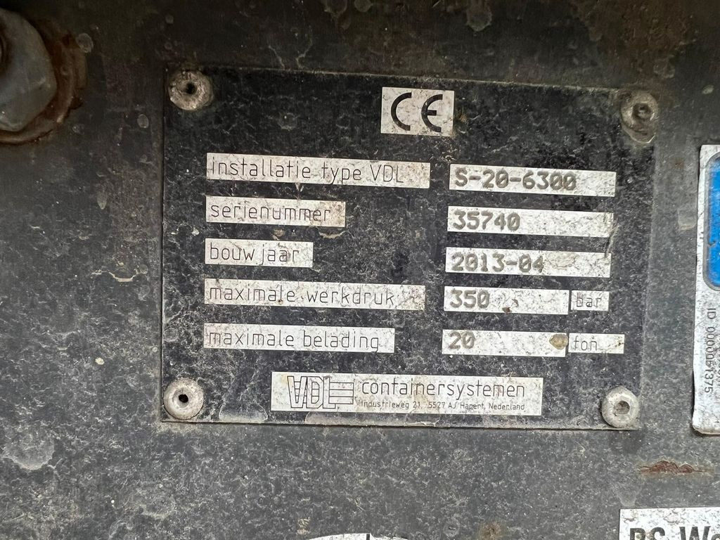 Mercedes-Benz 2544 6X2 VDL Abroller Klima & Retarder - Lastväxlare lastbil: bild 3 Mercedes-Benz 2544 6X2 VDL Abroller Klima & Retarder - Lastväxlare lastbil: bild 3