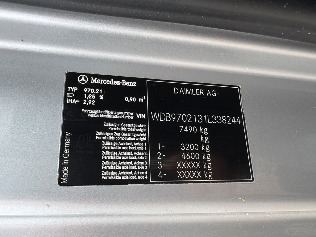 Mercedes-Benz 818 4X2 ROM Toilettenwagen - Sugbil: bild 2 Mercedes-Benz 818 4X2 ROM Toilettenwagen - Sugbil: bild 2