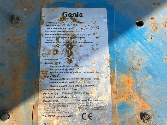 Genie GS4047 - Saxlift: bild 5 Genie GS4047 - Saxlift: bild 5