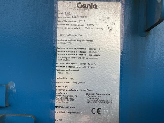 Genie S85 - Bomlift: bild 5 Genie S85 - Bomlift: bild 5