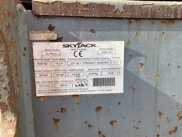 SkyJack SJ46AJ - Bomlift: bild 5 SkyJack SJ46AJ - Bomlift: bild 5
