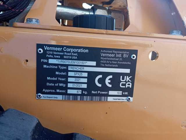 Vermeer SPX25 - Entreprenadutrustning: bild 3 Vermeer SPX25 - Entreprenadutrustning: bild 3
